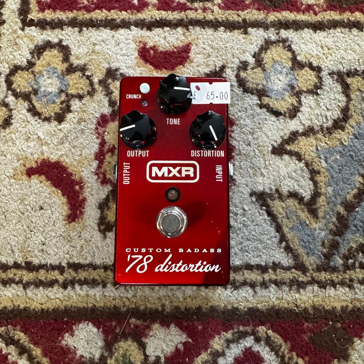 MXR M78 Custom Badass 78 Distortion Pedal (Pre-Owned)