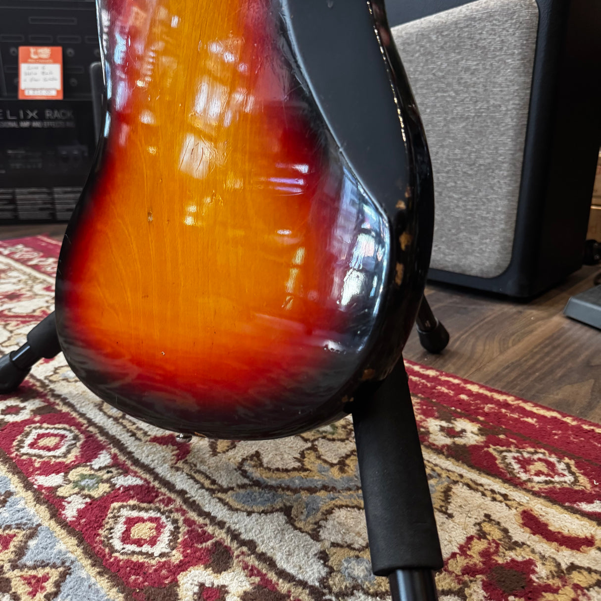 Columbus Jazz Bass Guitar Japanese 1970's Sunburst (Pre-Owned)