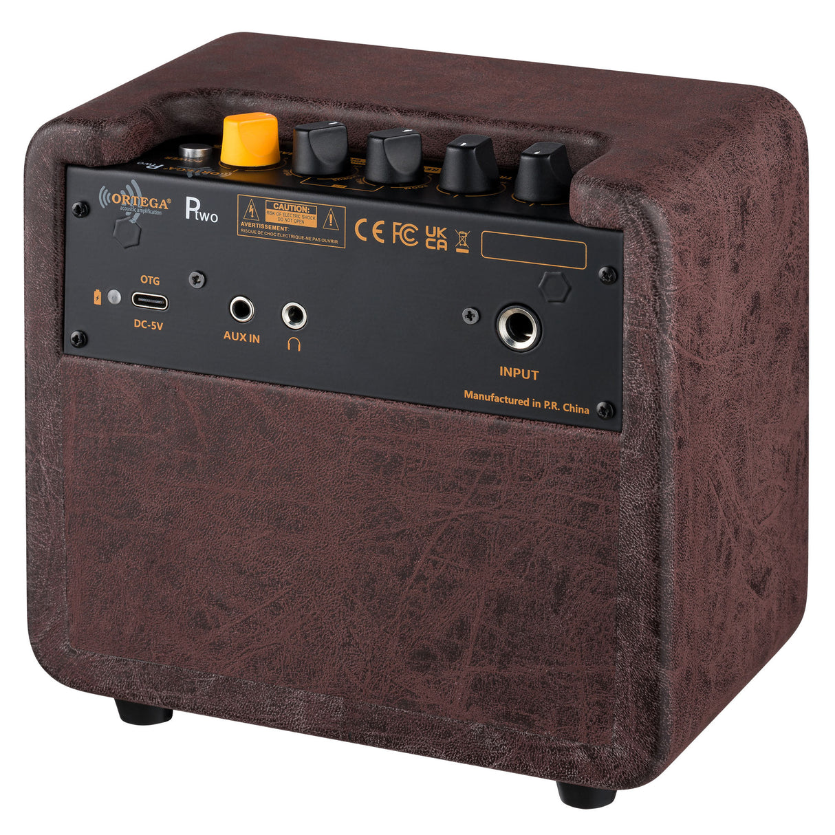 Ortega PTWO 12 Watt Battery Powered Acoustic Guitar Amplifier