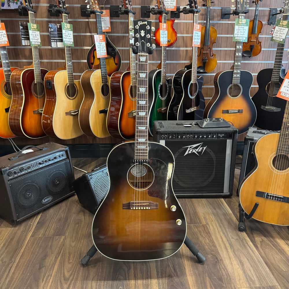 Gibson J160E Electro Acoustic Guitar 2007 (Pre-Owned) - Music Vault