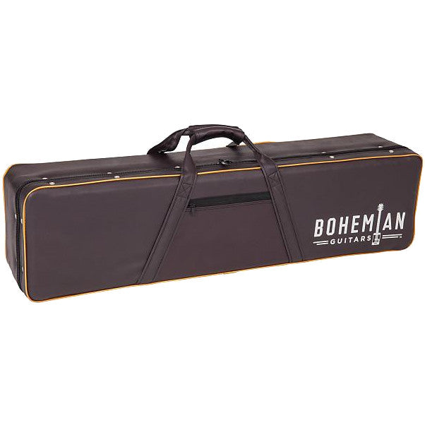 Bohemian Oil Can Guitar Honey + Free Case! - Music Vault