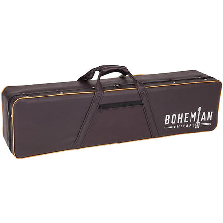 Bohemian Oil Can Guitar Honey + Free Case! - Music Vault