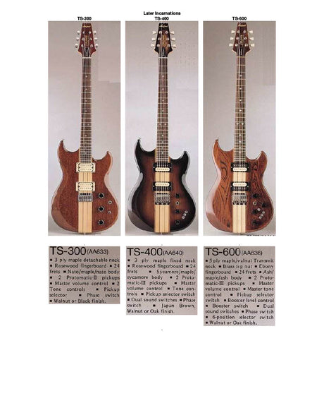 Aria Pro II Tri Sound Series TS500 1980 (Pre-Owned) - Music Vault