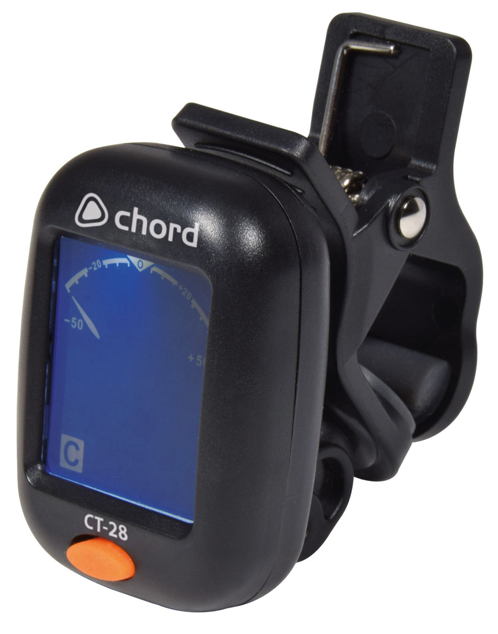 Chord CT-28 Compact Clip On Headstock Tuner