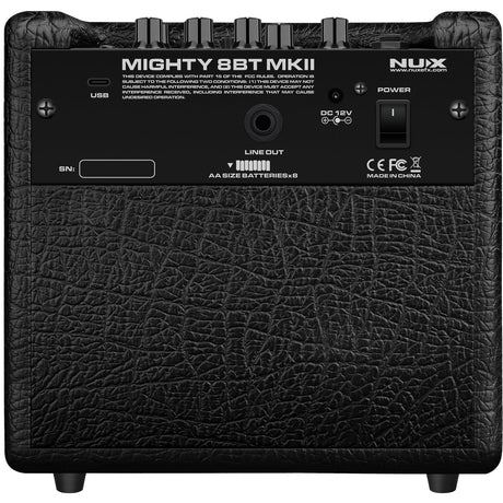 NUX Mighty 8 BT MKII Practise Amplifier With Bluetooth - Music Vault