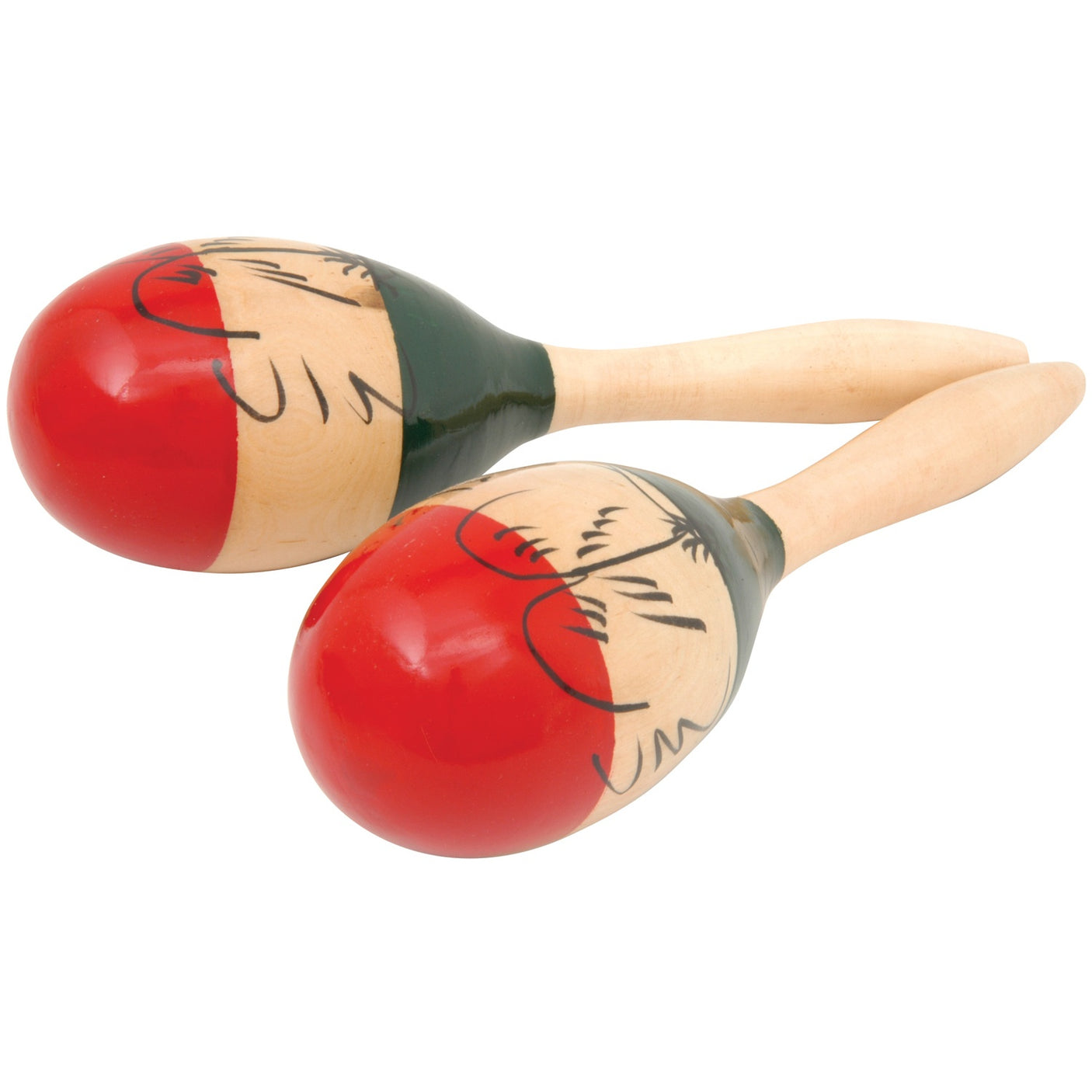 Chord Wooden Maracas 10'' - Music Vault