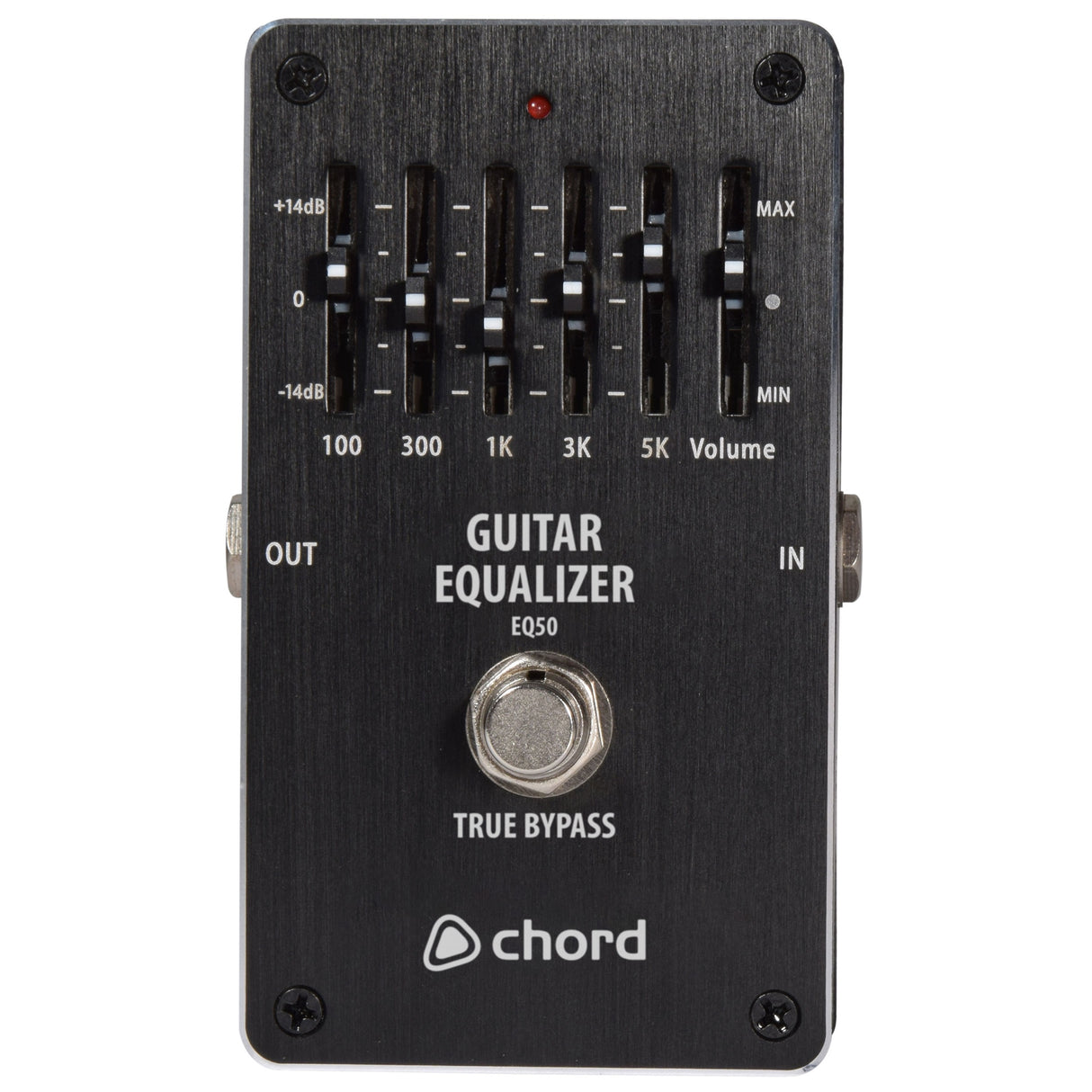 Chord EQ-50 5-band Guitar EQ pedal - Music Vault