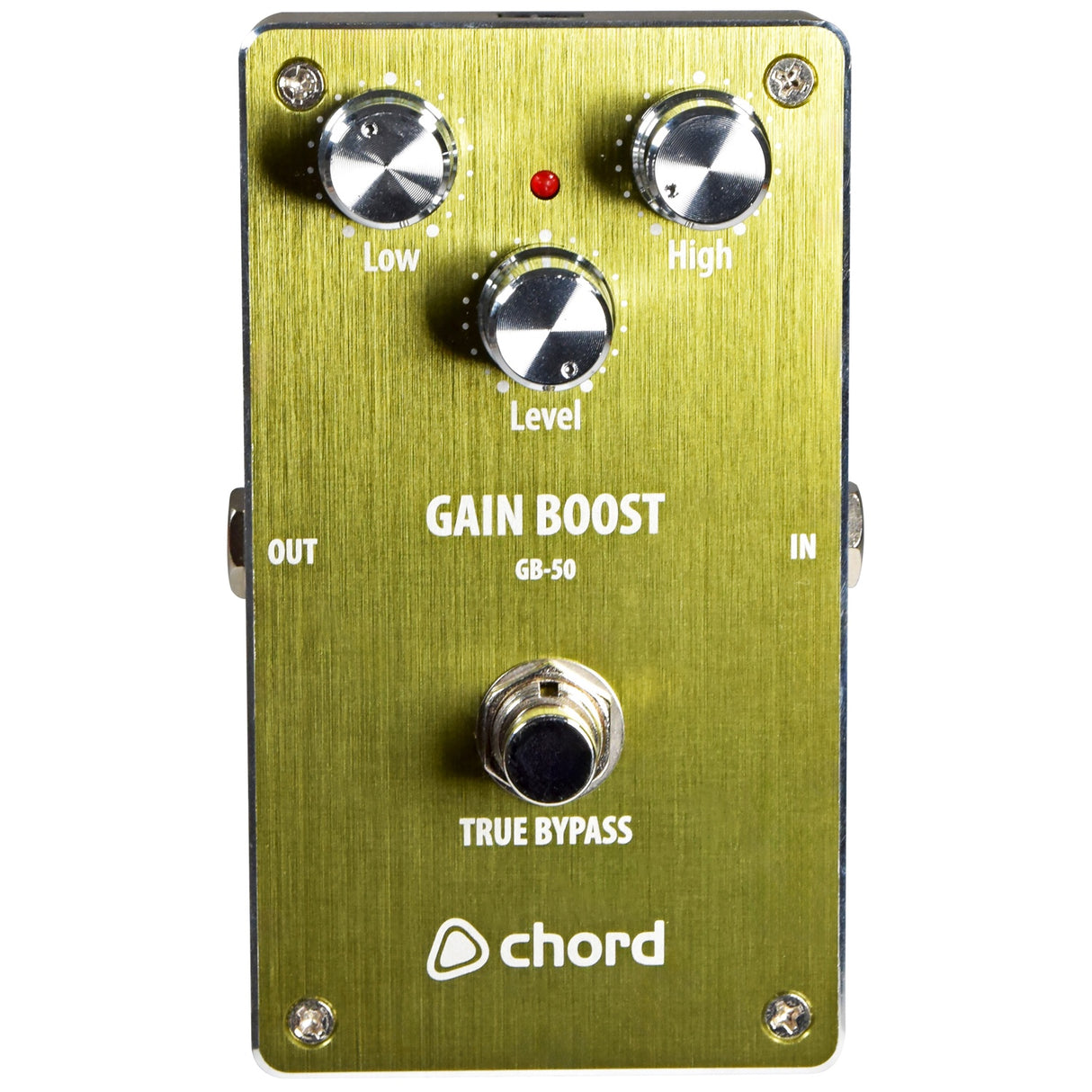 Chord GB-50 Gain Boost Pedal - Music Vault