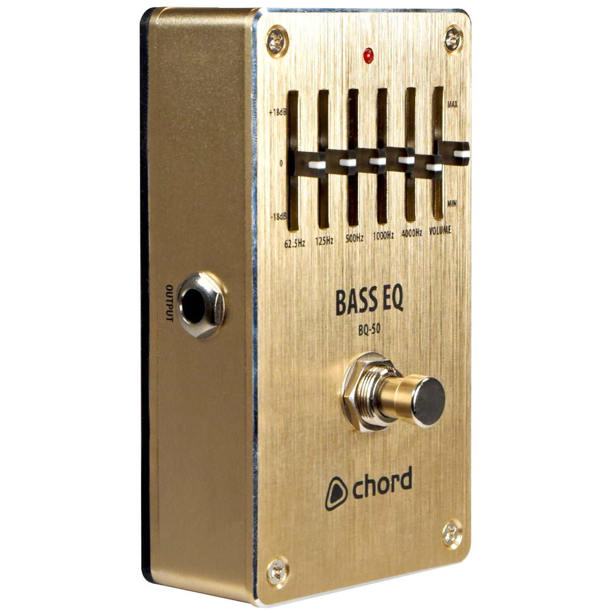 Chord BQ-50 5-band Bass EQ Pedal - Music Vault