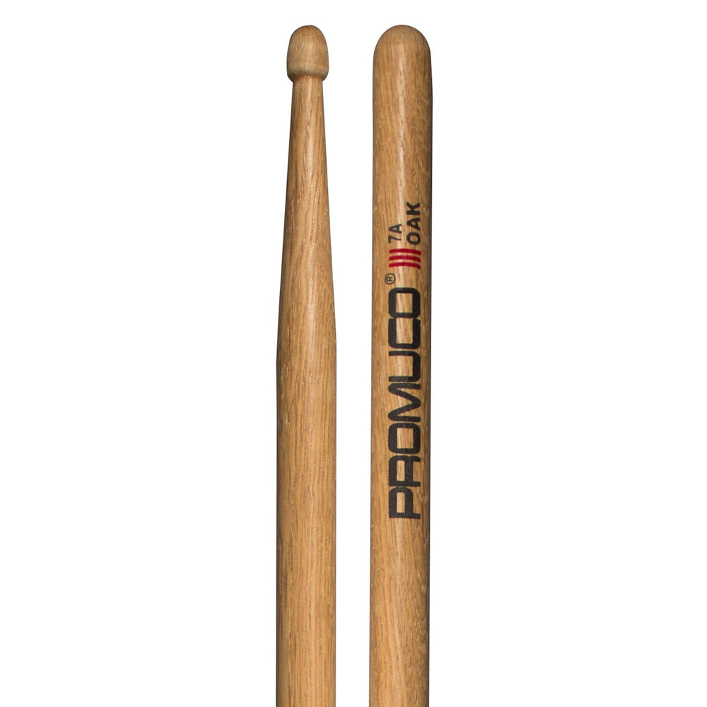 Promuco Oak Drumsticks Wood Tip 7A - Music Vault