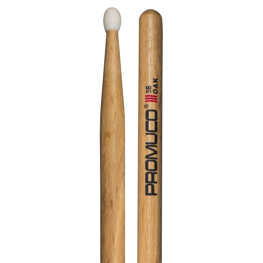 Promuco Oak Drumsticks Nylon Tip 5B - Music Vault