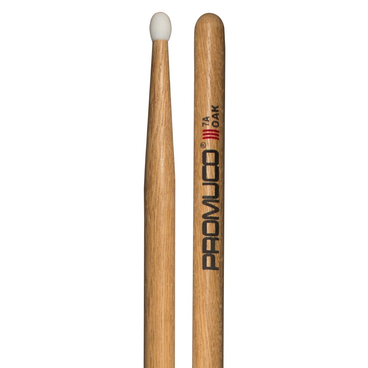 Promuco Oak Drumsticks Nylon Tip 7A - Music Vault