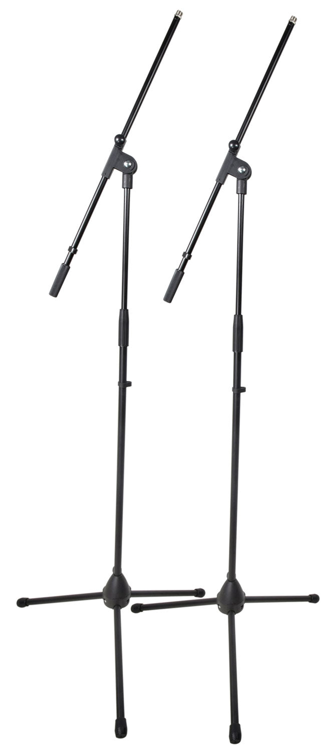 Chord Boom Microphone Stand Twin Pack + Carry Bag