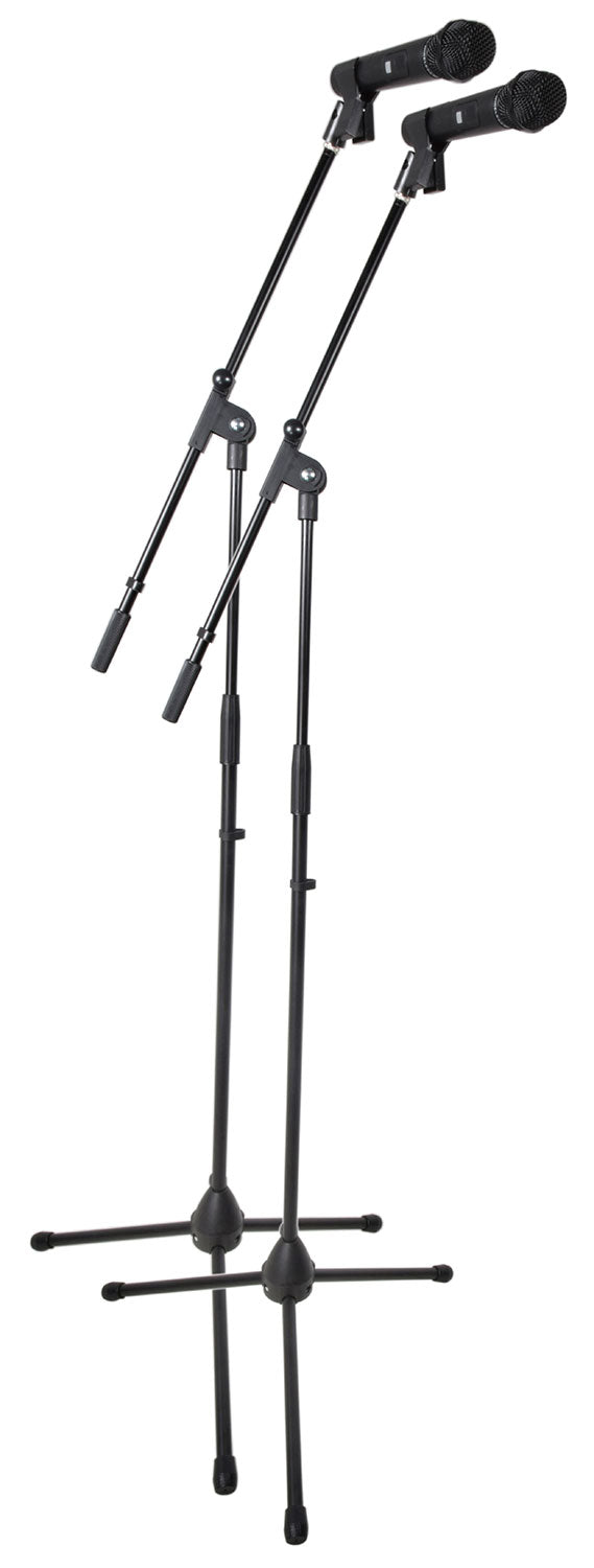 Chord Boom Microphone Stand Twin Pack + Carry Bag