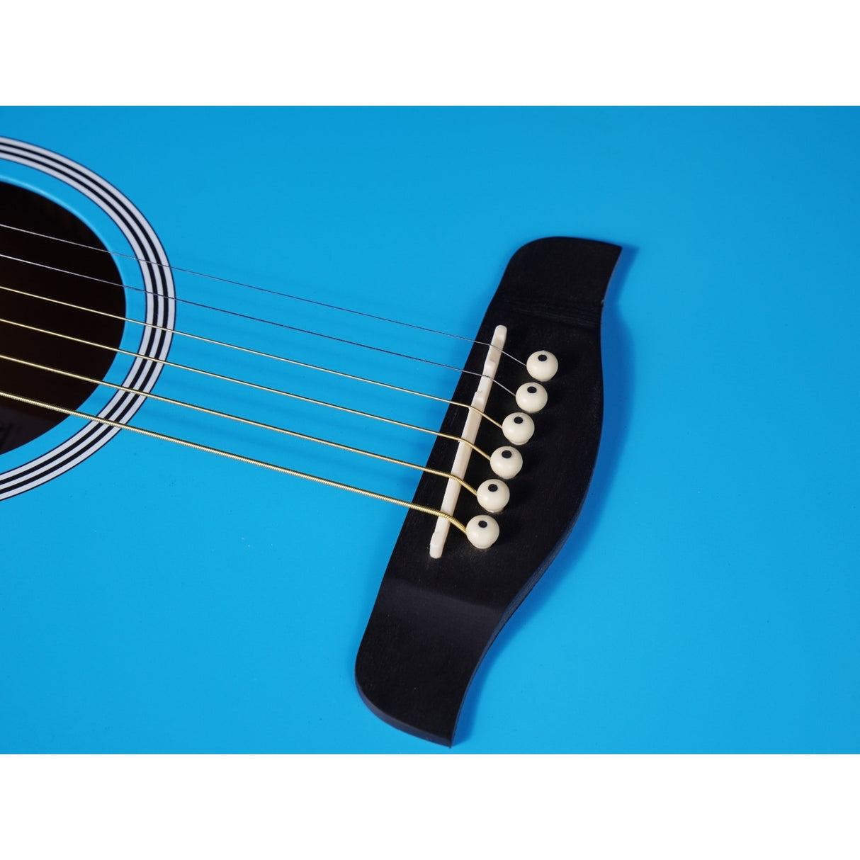 Brunswick BF100 Cutaway Auditorium Acoustic Sky Blue - Music Vault