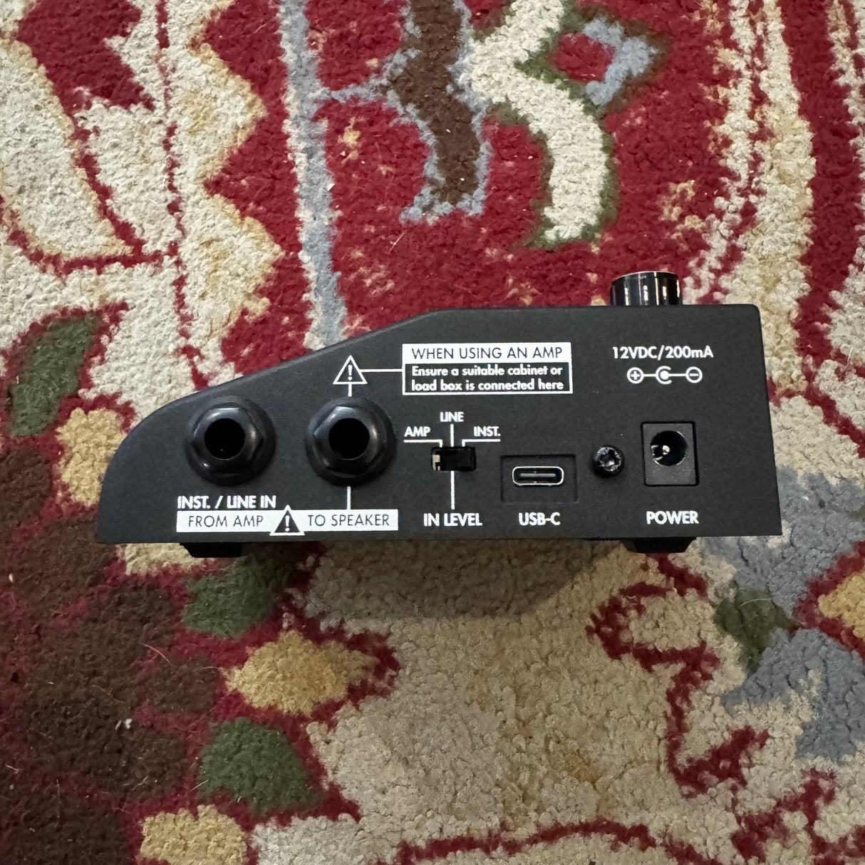 Two Notes Opus Multi-Channel Guitar Amplifier And Cabinet Simulator Pedal (Pre-Owned)