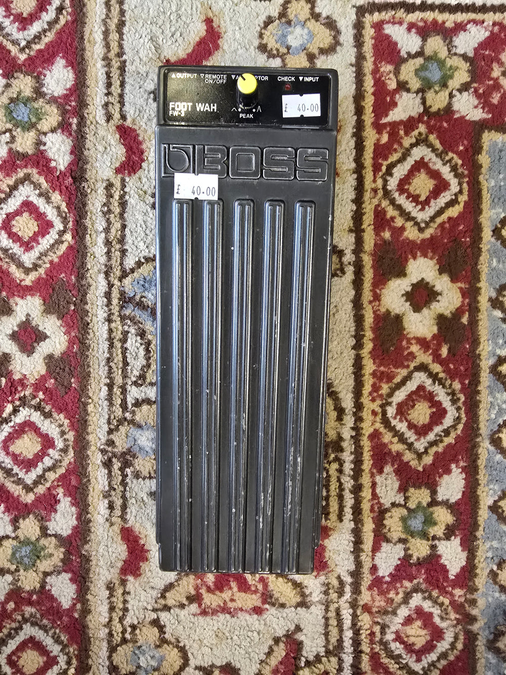 Boss FW-3 Wah Pedal (Pre-Owned) - Music Vault