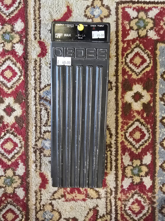 Boss FW-3 Wah Pedal (Pre-Owned) - Music Vault
