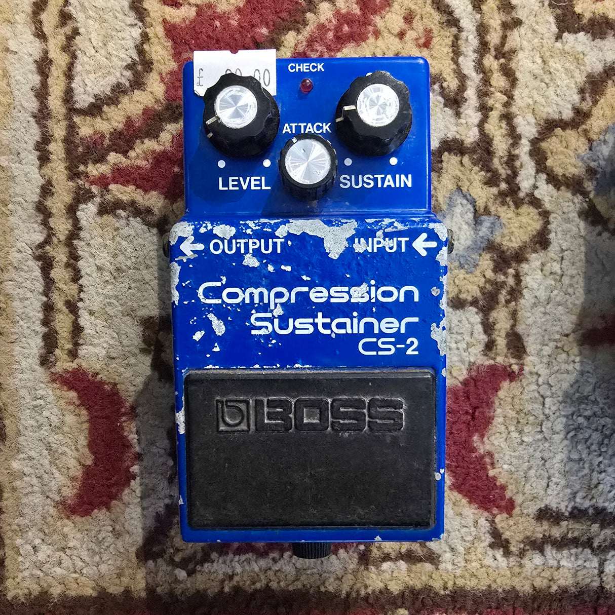 Boss CS-2 Compression Sustainer Pedal (Pre-Owned) - Music Vault