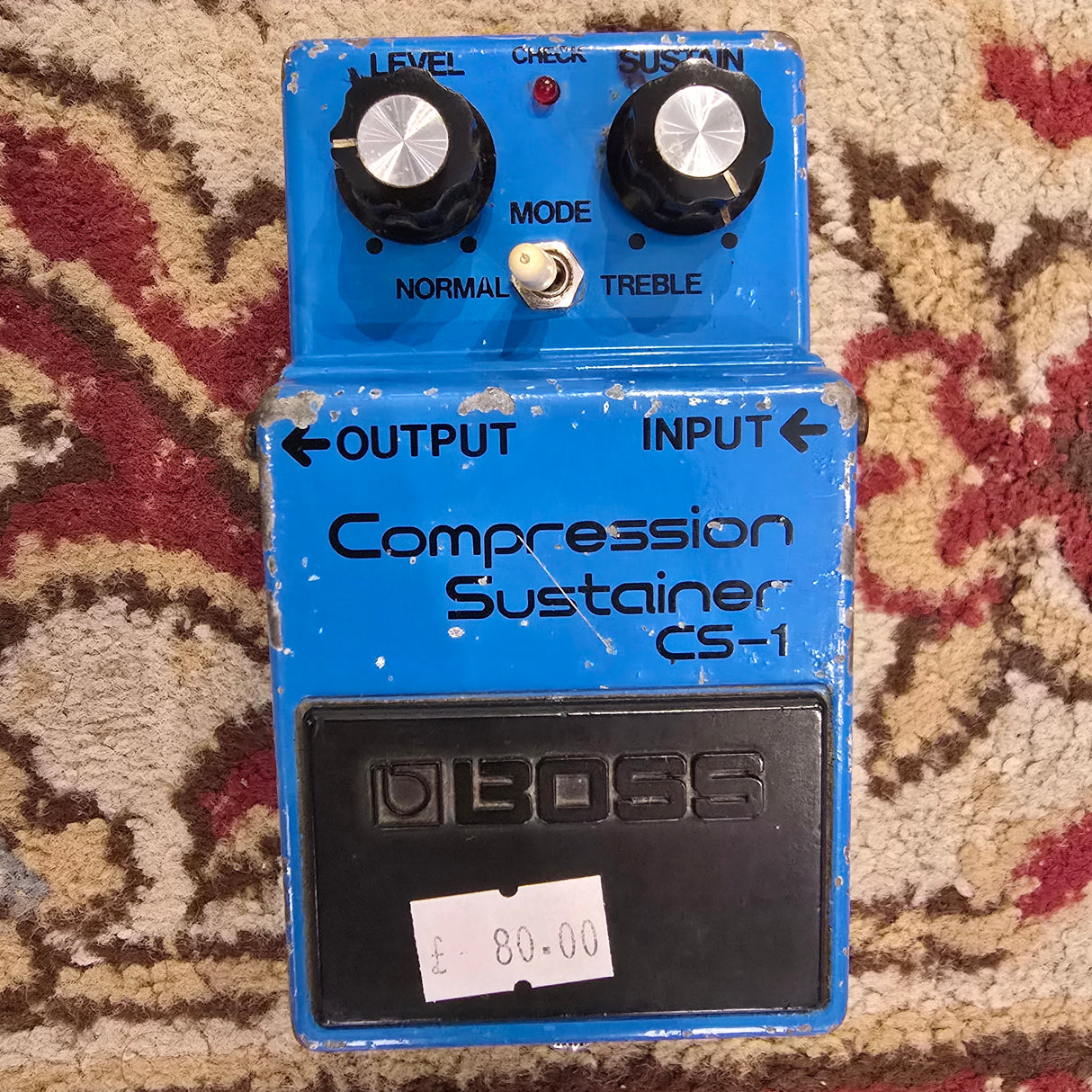 Boss CS-1 Compression Sustainer Pedal (Pre-Owned) - Music Vault