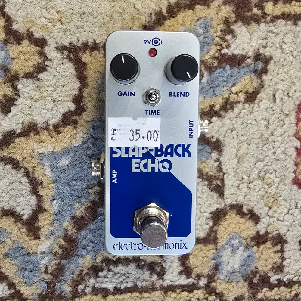 Electro Harmonix Slap-Back Echo Mini Analog Delay Pedal (Pre-Owned)