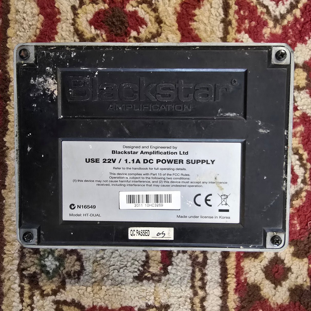 Blackstar HT-Dual 2 channel Valve Distortion Pedal (Pre-Owned) - Music Vault