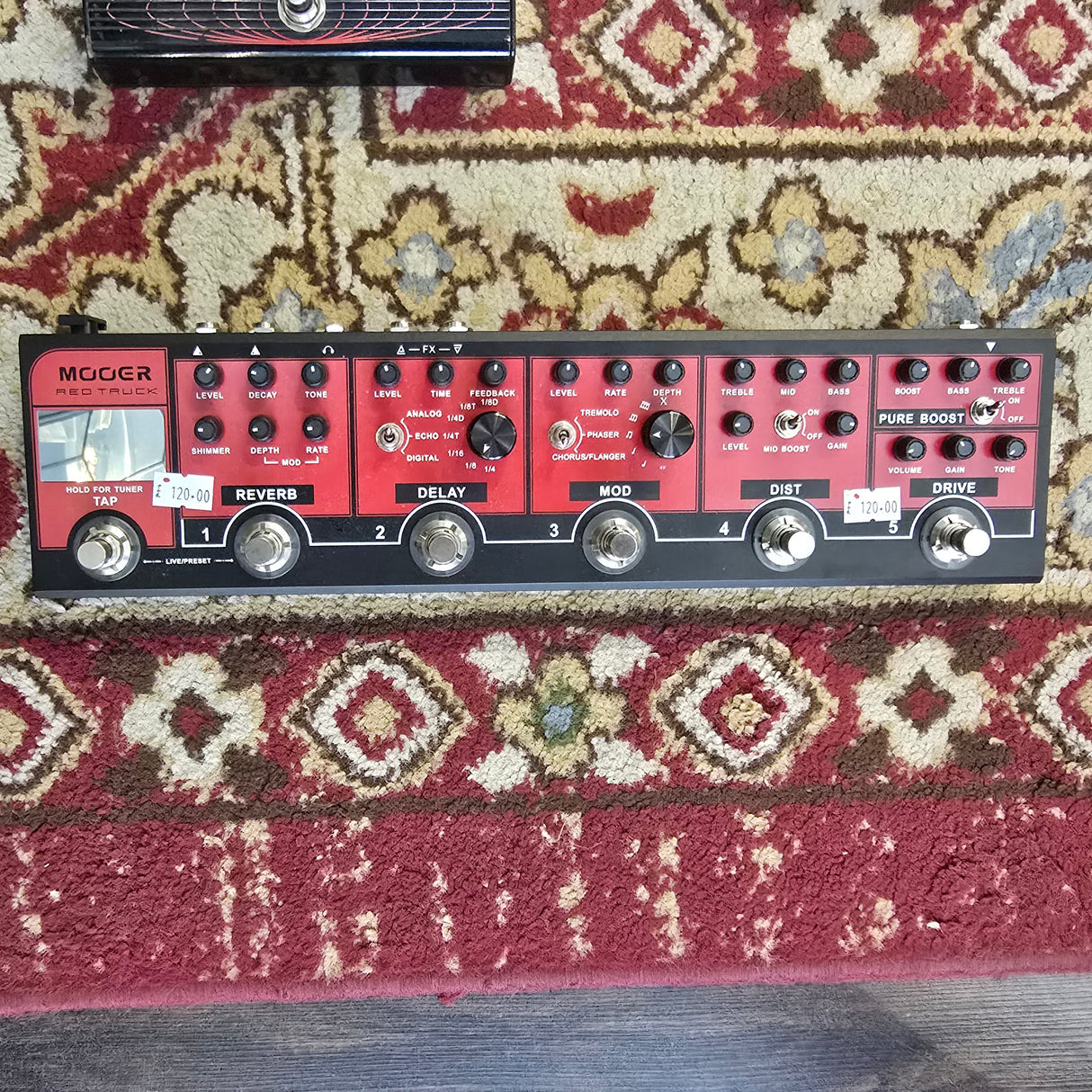 Mooer Red Truck Multi Effects Pedal (Pre-Owned) - Music Vault