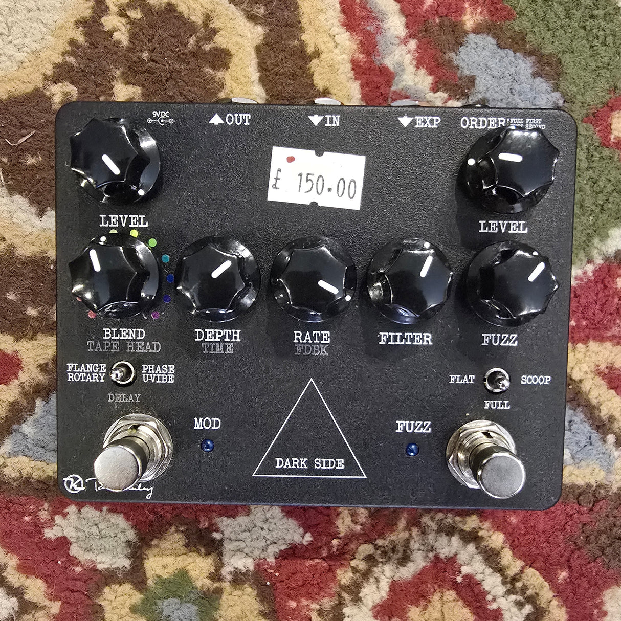 Keeley Dark Side Fuzz & Modulation Pedal (Pre-Owned)