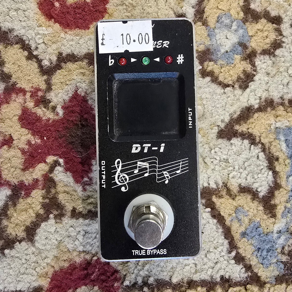 Donner DT-1 Chromatic Tuner Pedal (Pre-Owned)