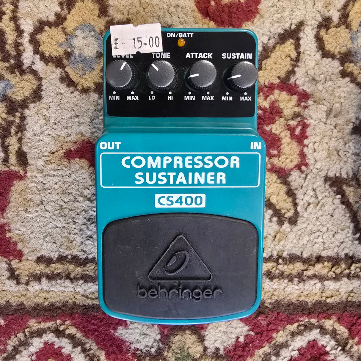 Behringer CS400 Compressor Sustainer Pedal (Pre-Owned) - Music Vault