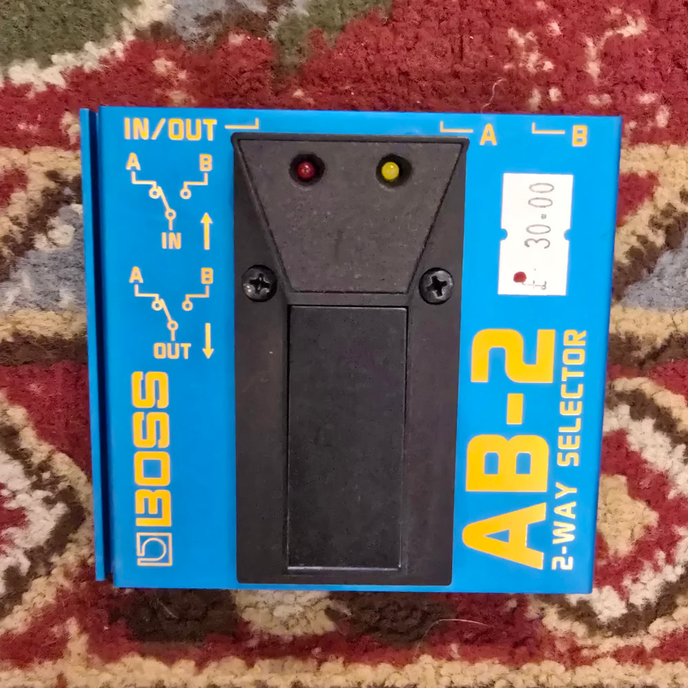 Boss AB-2 | 2-Way Amp Selector Pedal (Pre-Owned)