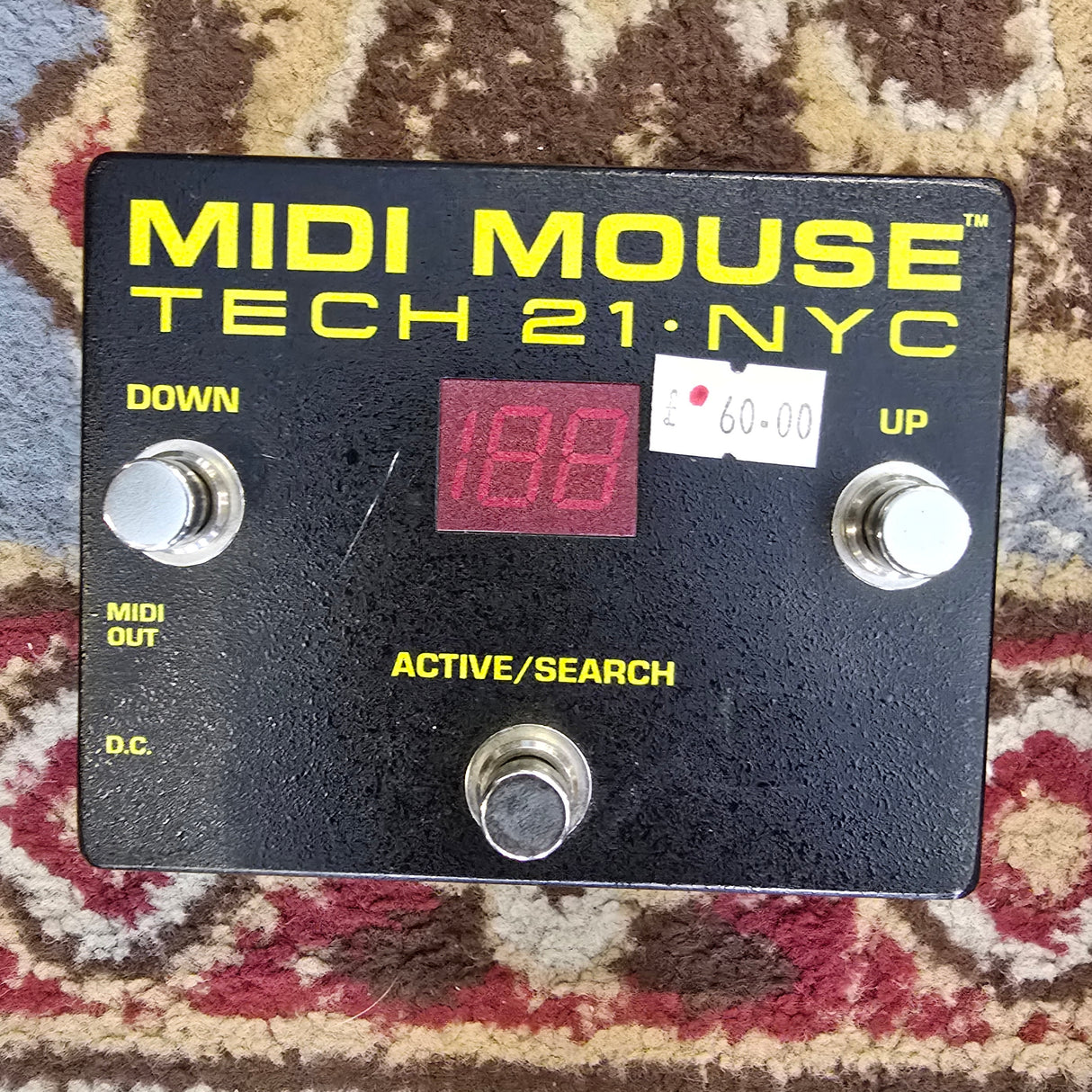 Tech 21 MIDI Mouse Pedal Foot Controller (Pre-Owned)