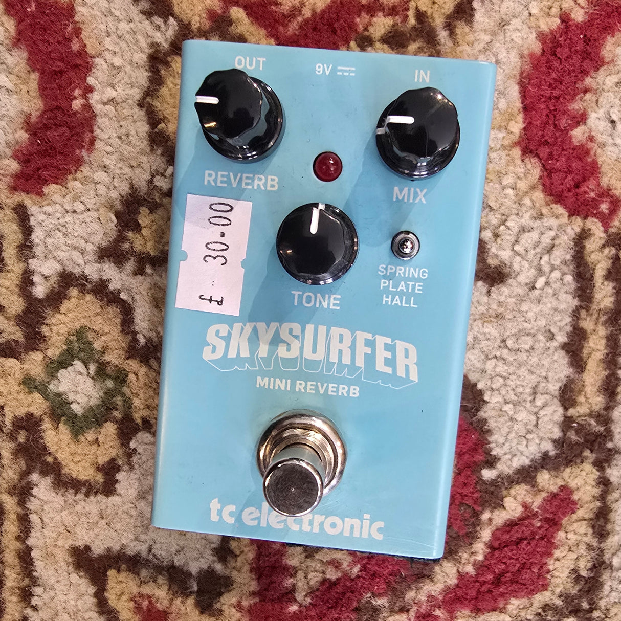 TC Electronic Skysurfer Mini Reverb Pedal (Pre-Owned)
