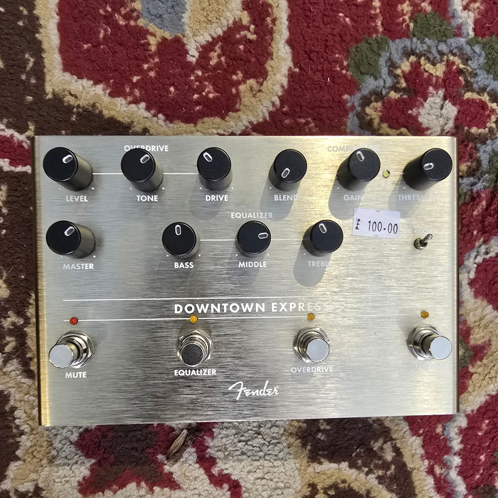 Fender Downtown Express Bass Multi Effects Pedal (Pre-Owned)
