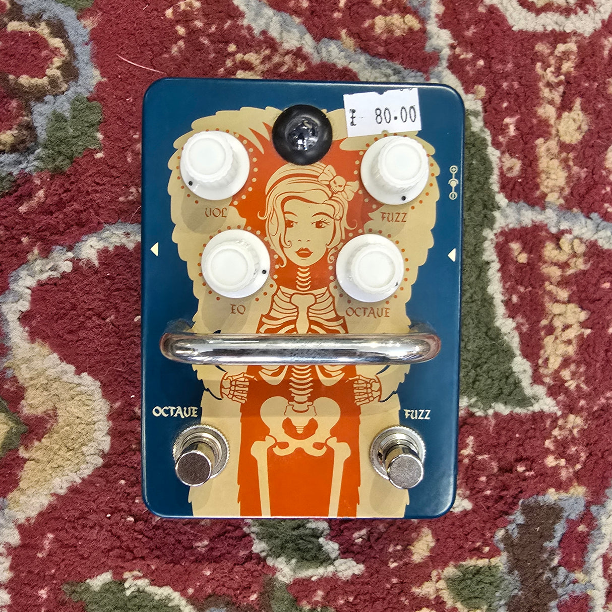 Orange Fur Coat Octave Fuzz Pedal (Pre-Owned) - Music Vault