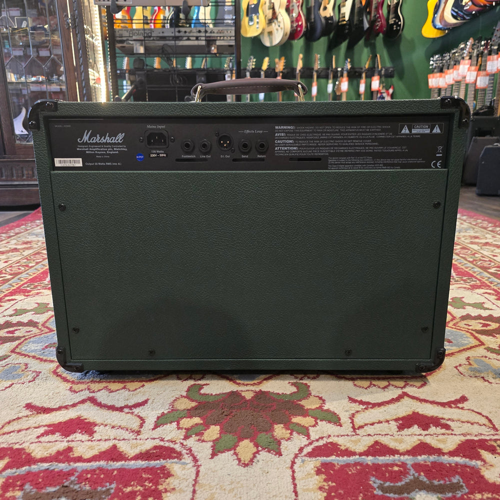 Marshall AS50D Limited Edition Racing Green Acoustic Guitar Amplifier (Pre-Owned)