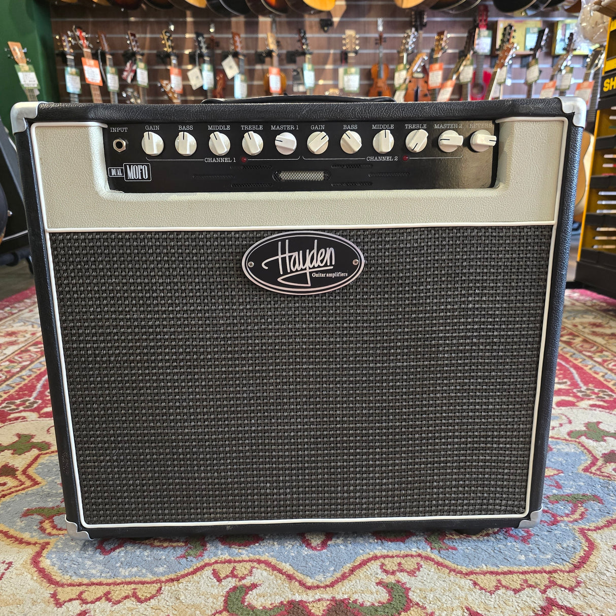 Hayden Dual Mofo 15 Watt Combo Guitar Amplifier (Pre-Owned)