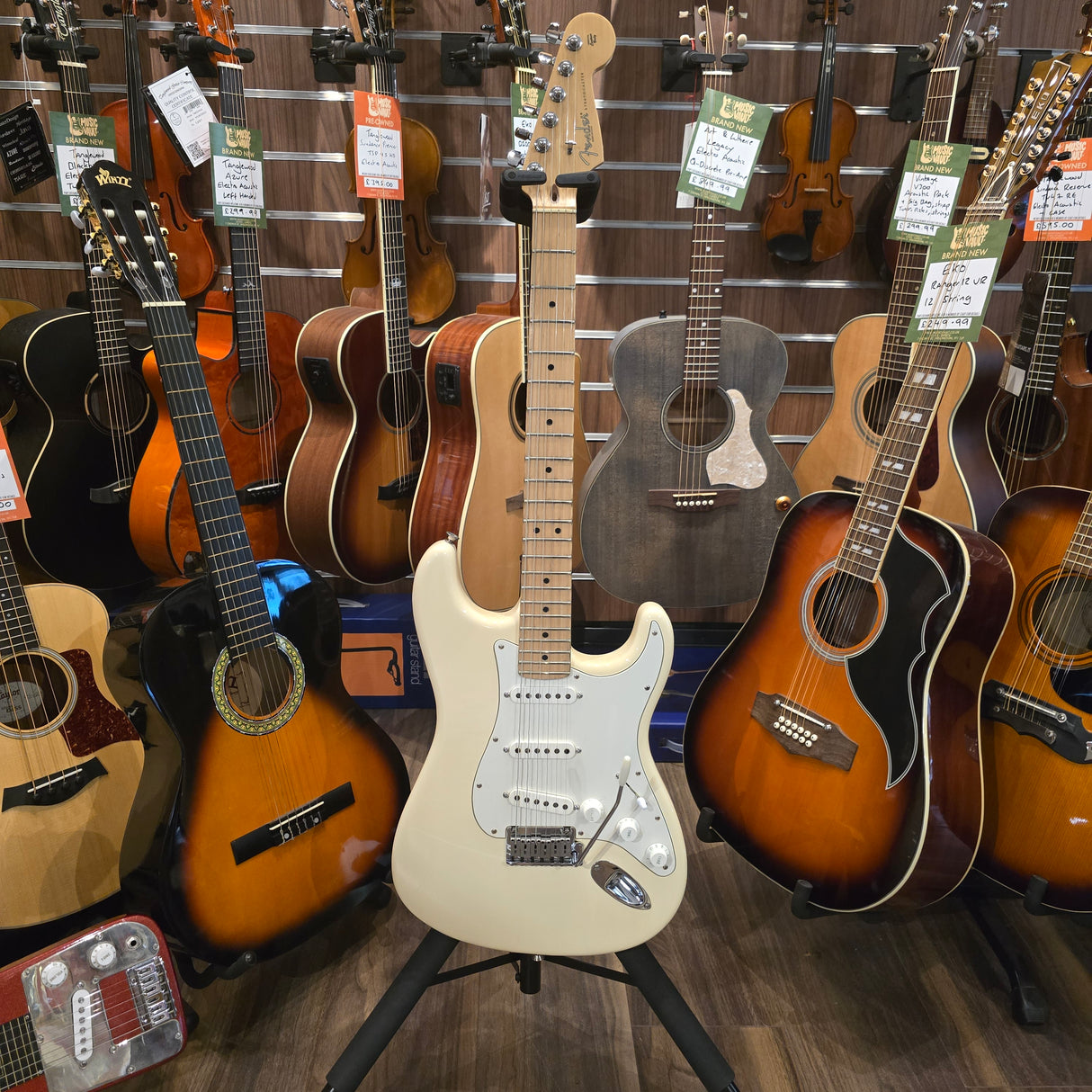 Fender 60th Anniversary American Standard Stratocaster Olympic White (Pre-Owned)