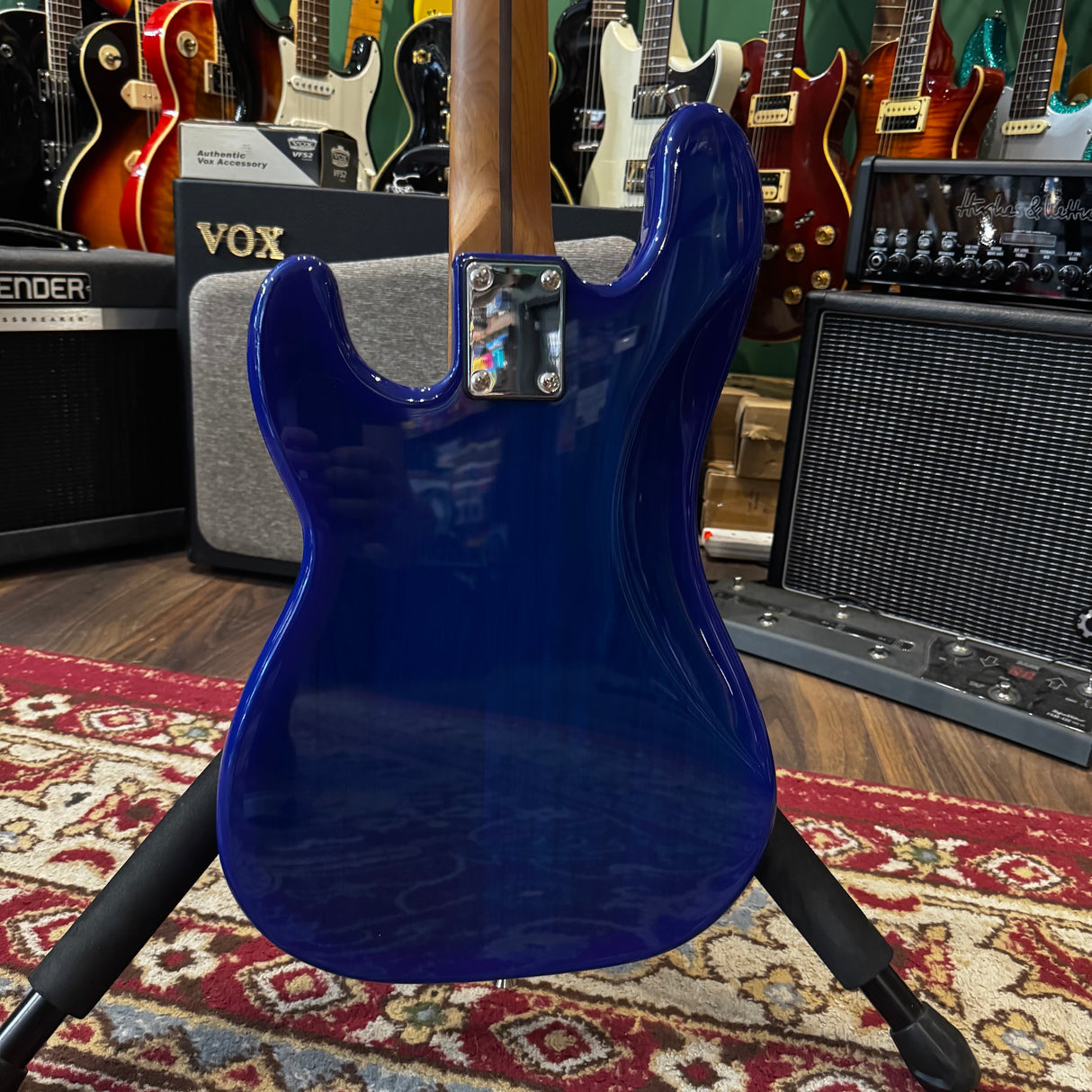 Northstar Littlestar NL6PBL 3/4 Short Scale Mini Precision Bass Thru Blue