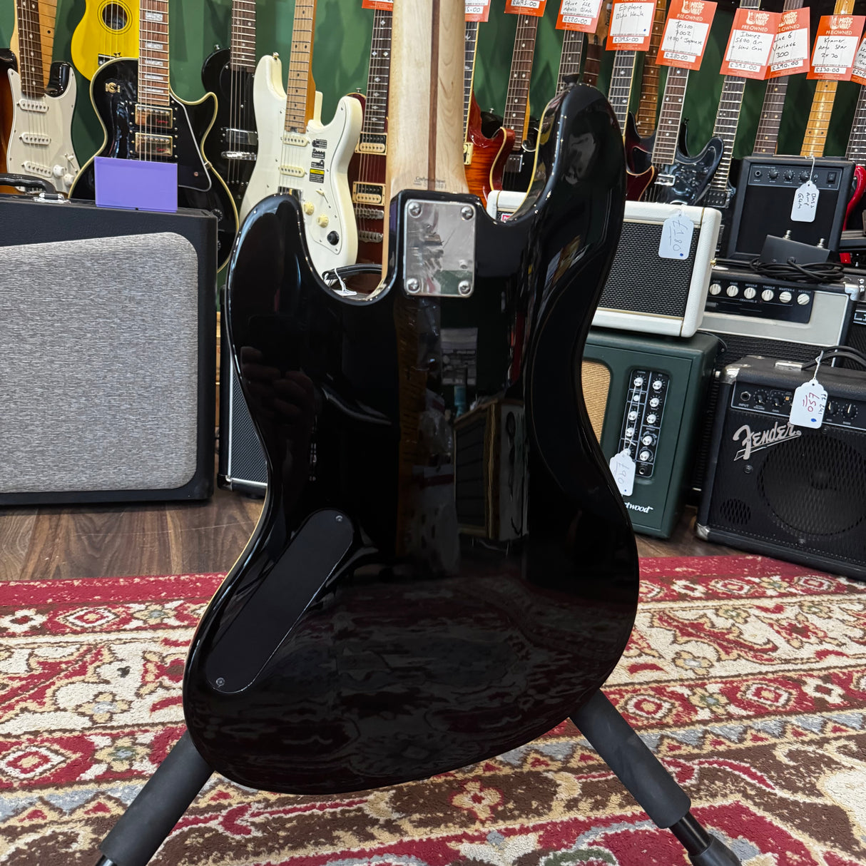 Fender Aerodyne Jazz Bass 2007 Crafted In Japan Black (Pre-Owned)