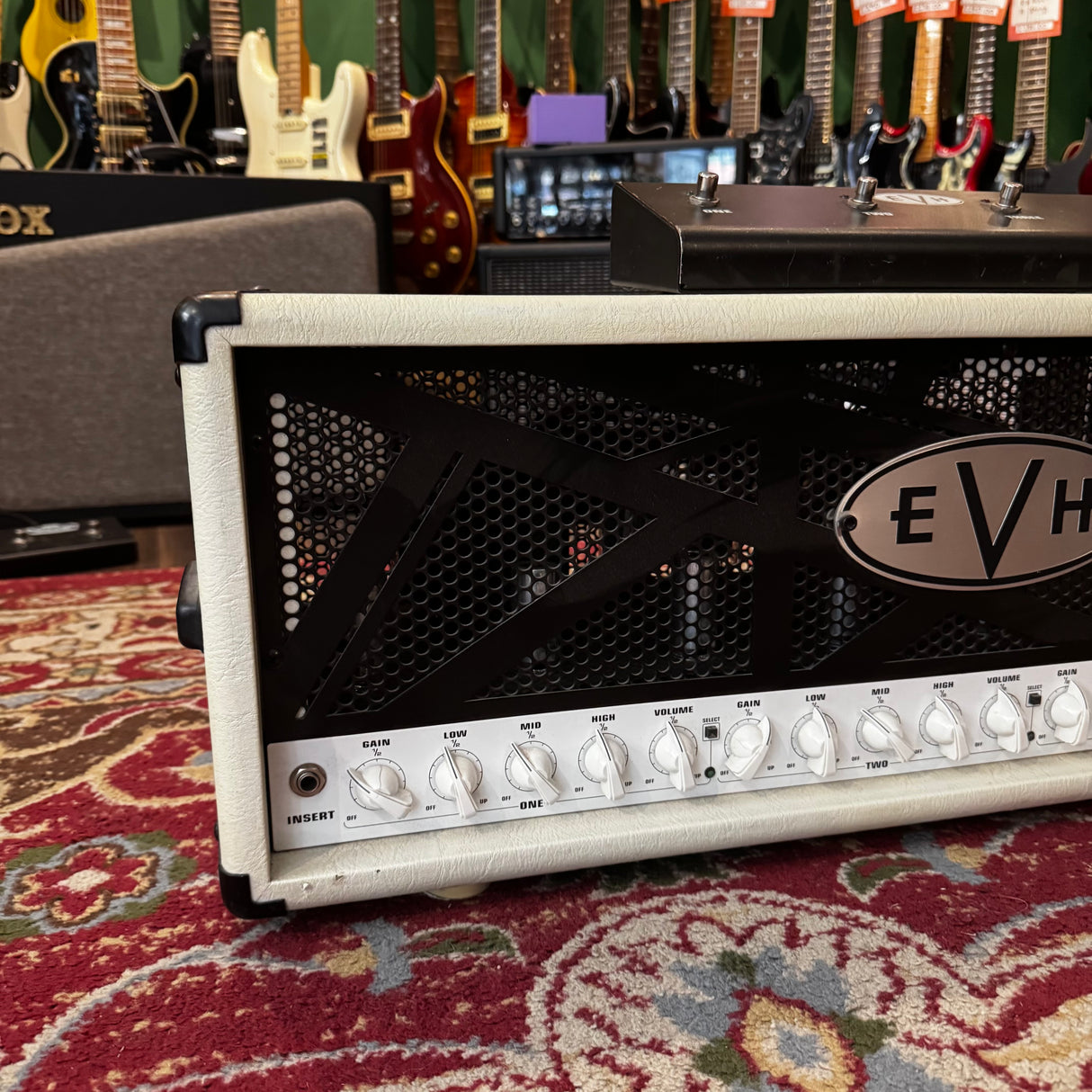 EVH 5150III 150W Electric Guitar Valve Amplifier Head Ivory White (Pre-Owned)
