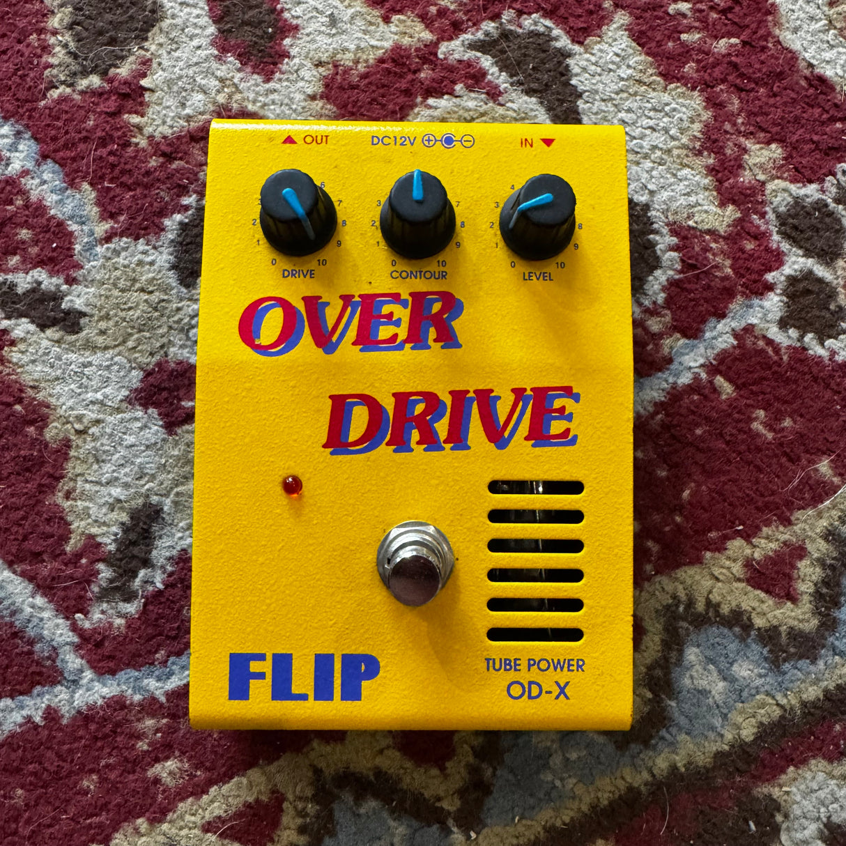 Guyatone Flip OD-X Tube / Valve Overdrive Pedal 90's Japanese (Pre-Owned)