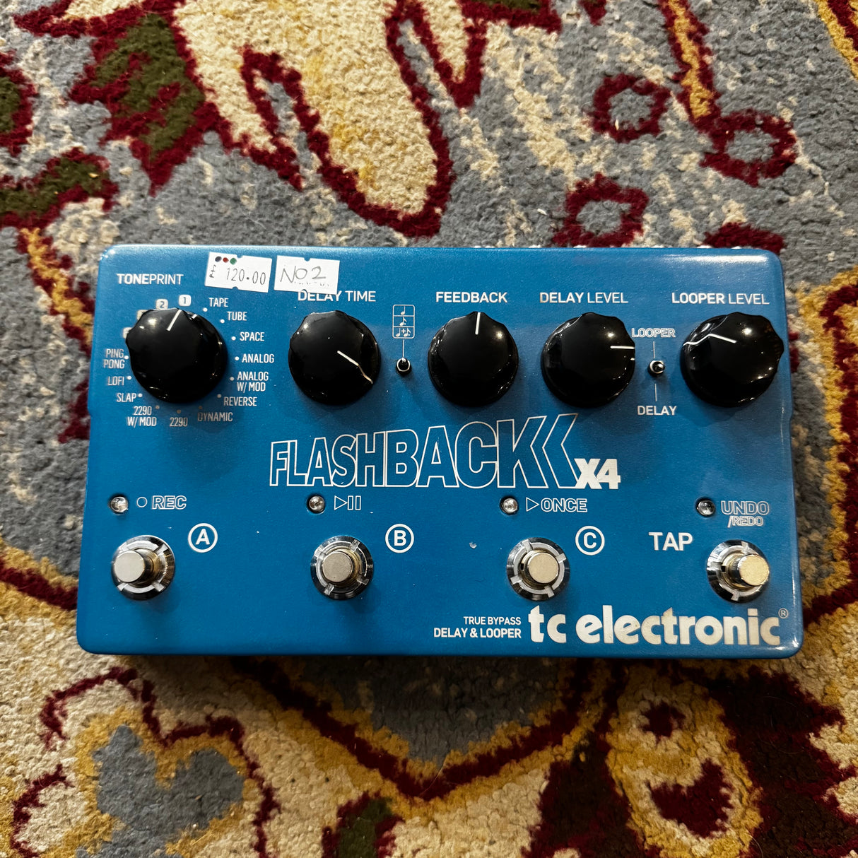 TC Electronic Flashback X4 Delay & Looper Pedal (Pre-Owned)