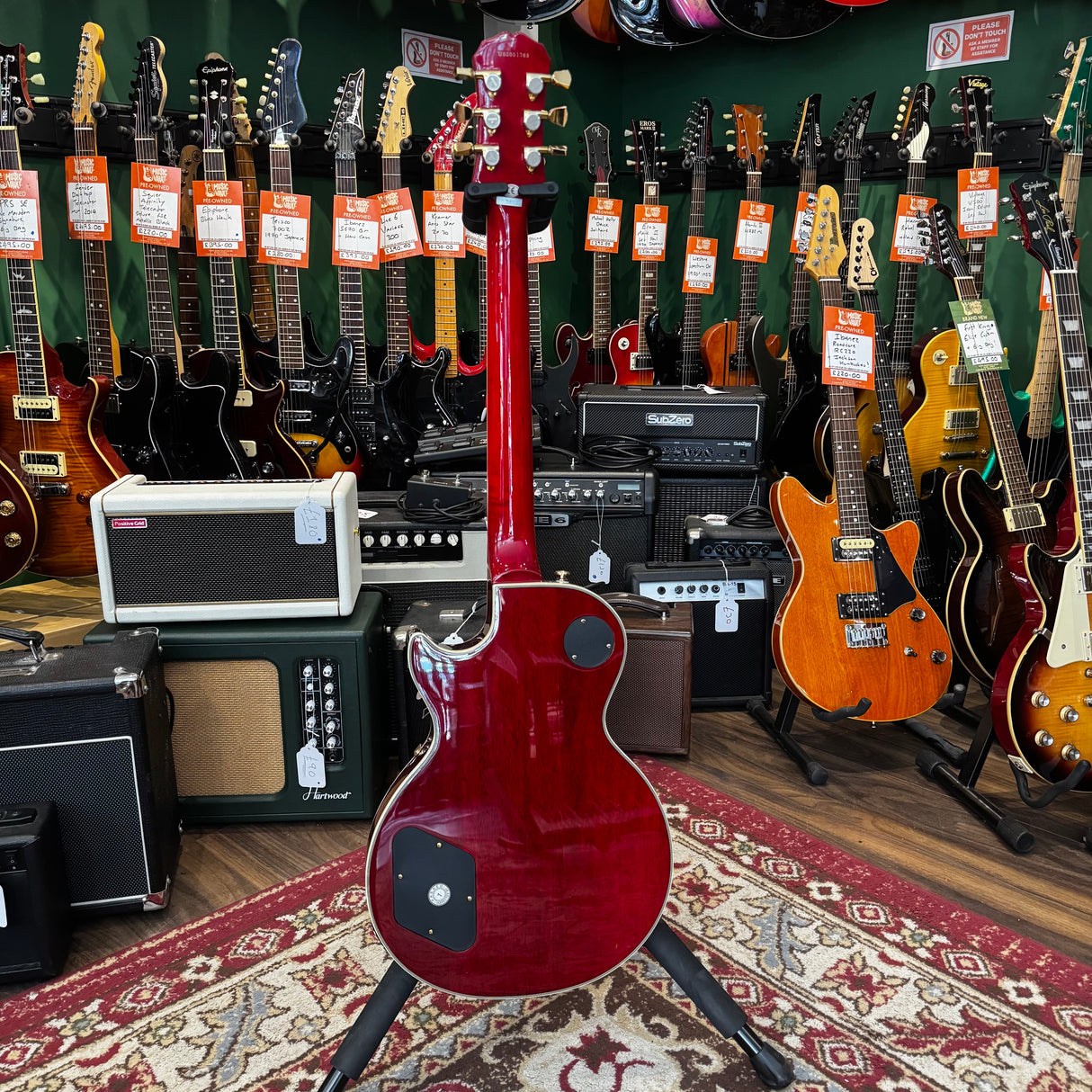 Epiphone Les Paul Custom 2003 Korean Cherry Sunburst + Hard Case (Pre-Owned)