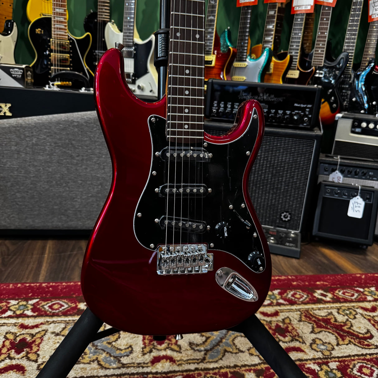 Northstar Littlestar NL1MC 3/4 Mini Double Cutaway Electric Guitar Morello Cherry