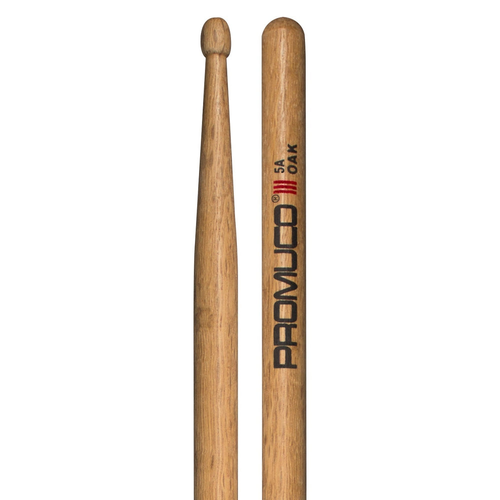 Promuco Oak Drumsticks Wood Tip 5A - Music Vault