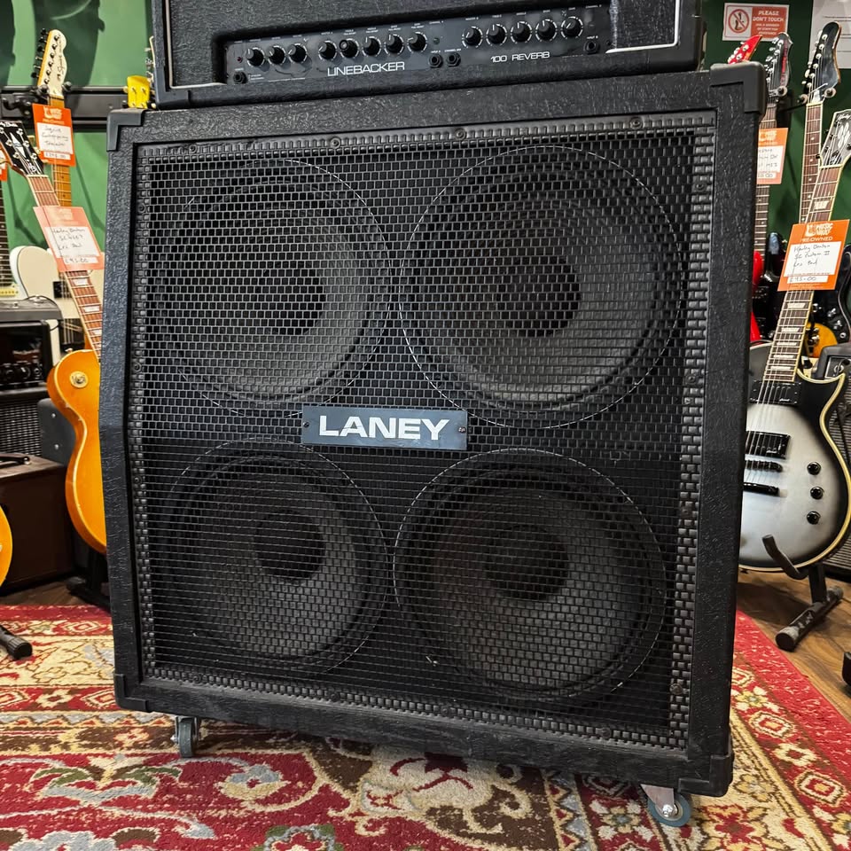 Laney Linebacker 100 Reverb 100W Head & 4x12 Speaker Cab (Pre-Owned) (COLLECTION ONLY)