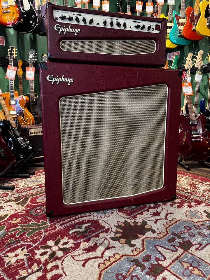 Epiphone Triggerman 100H DSP Head & 4x12 Speaker Cab (Pre-Owned) (COLLECTION ONLY)