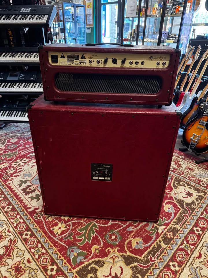 Epiphone Triggerman 100H DSP Head & 4x12 Speaker Cab (Pre-Owned) (COLLECTION ONLY)