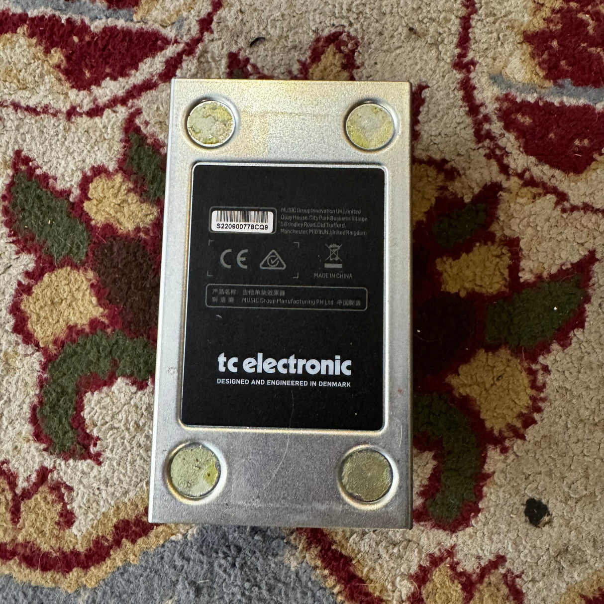 TC Electronic Iron Curtain Noise Gate Pedal (Pre-Owned)